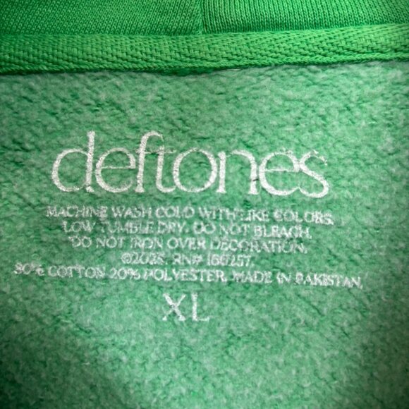 Deftones Private Music Album Snake Shoegaze Band Hoodie XL - Picture 4 of 5